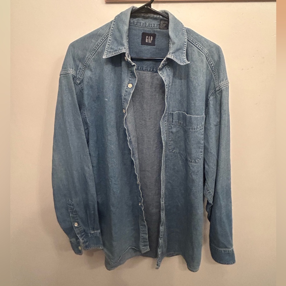 Vintage GAP Jean button down